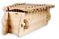Auris marimba muziekinstrument pentatonisch 8 tonen acacia hout