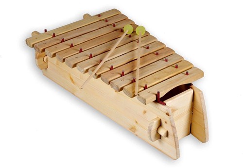 Auris Marimba pentatonisch muziekinstrument 11 tonen acacia hout-2