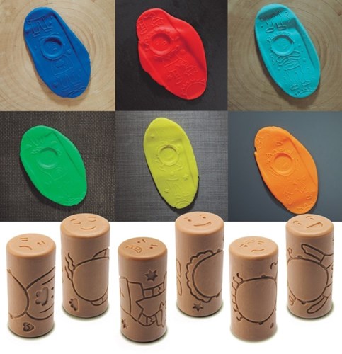 Yellow Door klei rollers emoties - educatief speelgoed voor kinderen