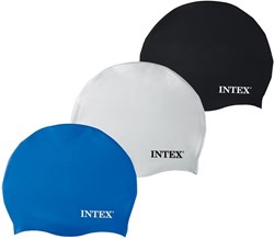 Intex silicone badmuts blauw - Zwemaccessoire voor zwembad