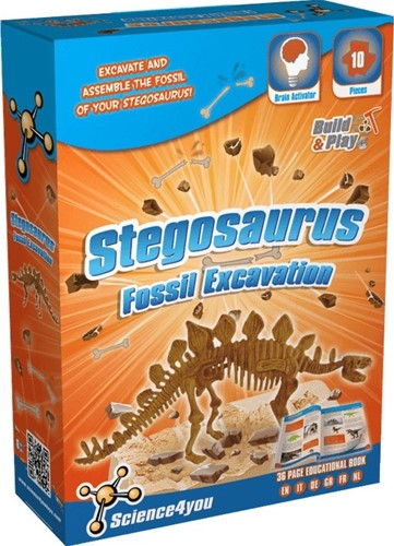 Science4you  wetenschapsdoos Stegosaurus fossiele
