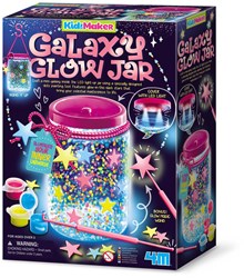 4M KidzLabs speelgoed set Galaxy Glow Jar lichtgevende pot
