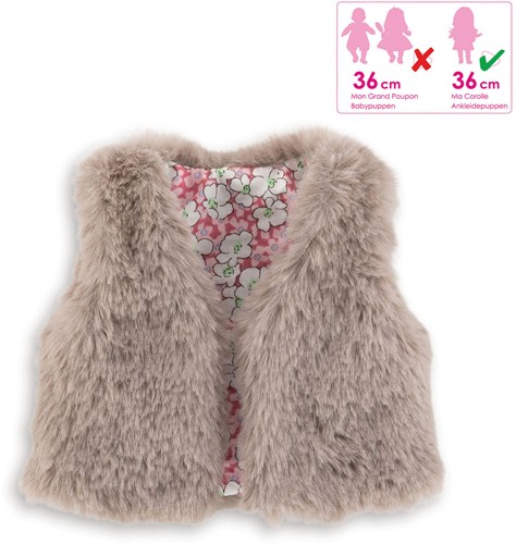Corolle Ma Corolle Bodywarmer Imitatiebont - aankleedpop 36 cm-3
