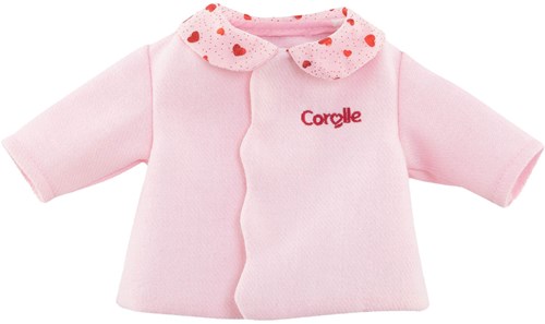Corolle poppenjas hartjes roze 36cm - poppenkleding glitter