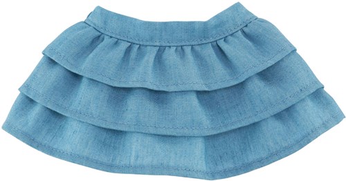 Corolle poppenrokje blauw 36cm - mode accessoire voor poppen