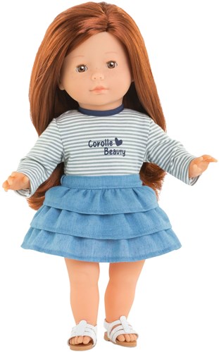 Corolle poppenrokje blauw 36cm - mode accessoire voor poppen-2