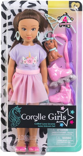 Corolle Girls - Luna Eenhoorn Modepop Set