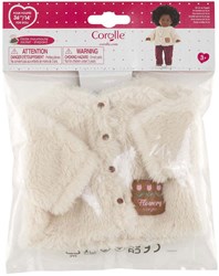 Corolle poppenjas gevoerd fleece jas 36cm accessoire poppenkleding