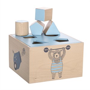 Bloomingville Circus Sorteerbox Blue Beech bloomingville kopen in de aanbieding