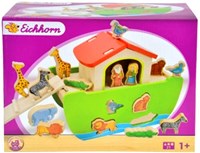 Eichhorn houten Ark van Noach - speelgoed vormenstoof 21-delig