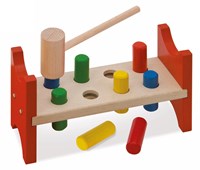 Eichhorn houten hamerbank - motoriek speelgoed FSC hout-2