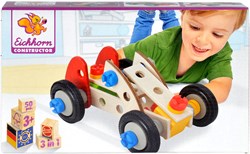 Eichhorn bouwset houten racer 50-delig constructiespeelgoed