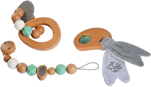 Eichhorn houten babyspeelgoed cadeauset FSC beukenhout 3-delig-2