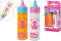 Magische drinkflesjes poppenaccessoire set - 2 stuks - speelgoed flesjes-2