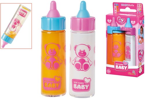 Magische drinkflesjes poppenaccessoire set - 2 stuks - speelgoed flesjes-2