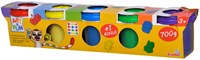 Simba boetseerklei set - 5 kleuren kinderklei creatief speelgoed