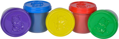 Simba boetseerklei set - 5 kleuren kinderklei creatief speelgoed-2