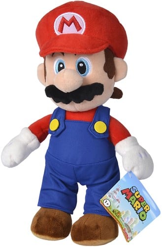 Knuffel Pluche Super Mario , 30cm