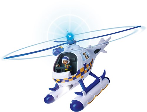 Brandweerman Sam helikopter speelgoed Wallaby met licht en geluid-3