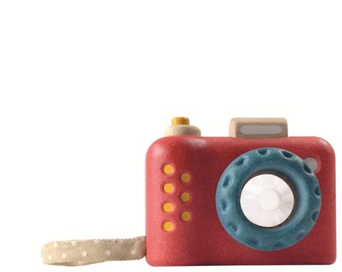 Plan Toys Houten Camera - 'Mijn eerste camera'