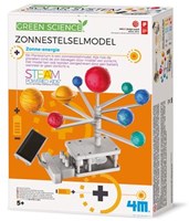 4M zonnestelsel planetarium bouwpakket - educatief speelgoed met motor-3