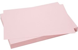 Folia fotokarton hobby papier oud roze 50x70cm 300g 10 vellen