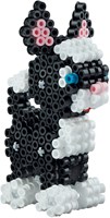 Hama strijkkralenset 3D kat en hond - 2500 kralen creatief speelgoed-3