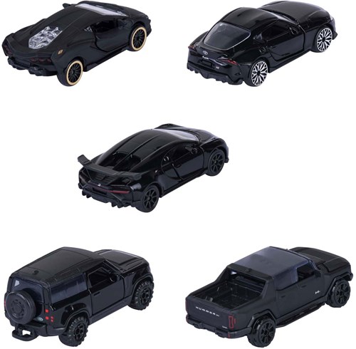 Black Edition die-cast voertuigen set - 5 stuks speelgoedauto's-3