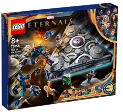LEGO Marvel bouwset Super Heroes Rise of the Domo ruimteschip 76156