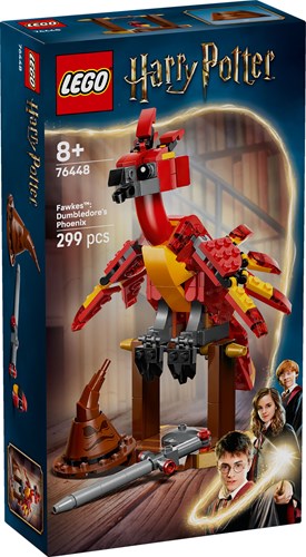 LEGO Harry Potter bouwset Felix de feniks van Perkamentus 76448