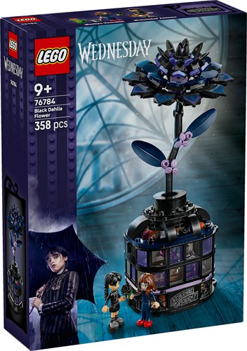 LEGO bouwset Wednesday Zwarte Dahlia met minifiguren en accessoires