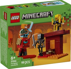 LEGO Minecraft bouwset De Lavastrijd in de Nether 21266 speelgoed