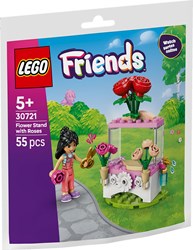 LEGO bloemenstand rozen bouwset voor kinderen en creatief spel