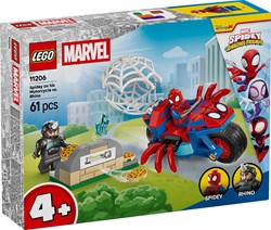 LEGO Spidey motor speelgoedset Spidey op motor tegen Rhino