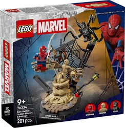 LEGO Marvel bouwset Spider-Man vs. Sandman - Superhelden speelgoed