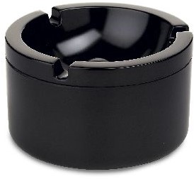 Mepal asbak met deksel - zwart