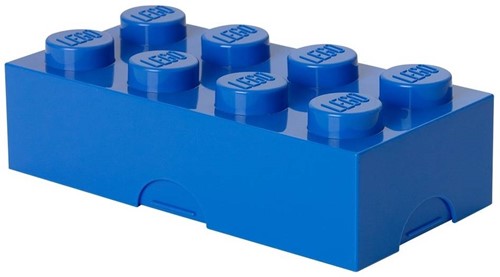 Lunchbox Classic Brick 8 Donkerblauw