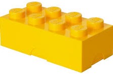Lunchbox Classic Brick 8 Geel