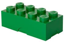 Lunchbox Classic Brick 8 Groen