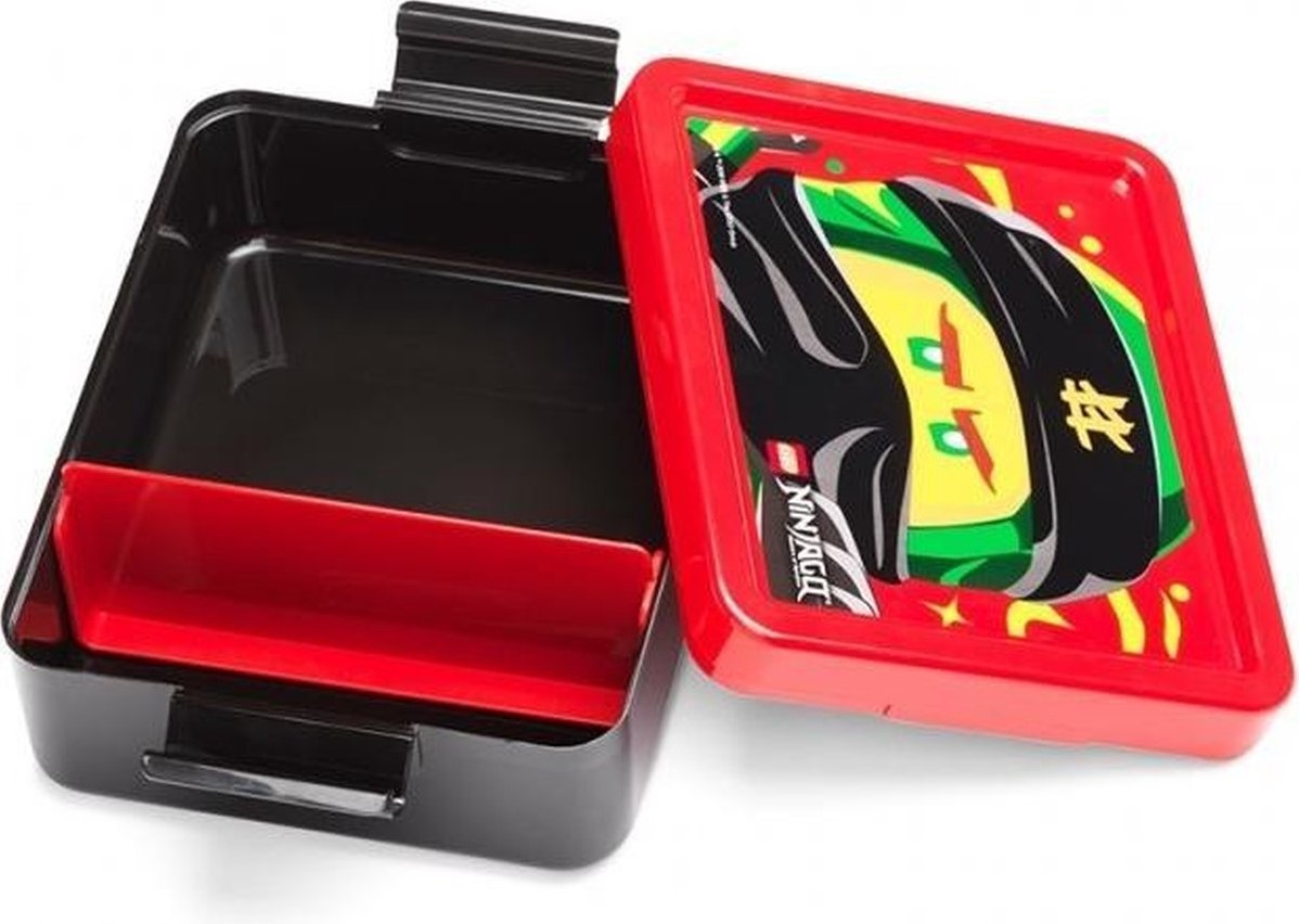 Dekking Reusachtig Waarneembaar LEGO Ninjago Lunchbox Classic Rood/Zwart
