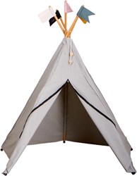 Roommate speeltent tipi Steen Grijs