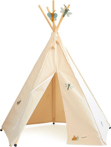 Roommate speeltent tipi Wit - Kleine Insecten