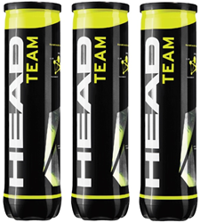 Head tennisballen set - Team Pack van 12 duurzame ballen