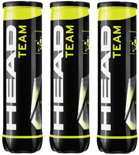 Head tennisballen set - Team Pack van 12 duurzame ballen