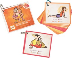 Megaform yoga kaarten mini - houdingen en emoties voor kinderen