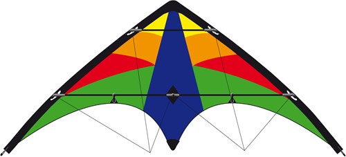 Knoop Kites Vlieger Delta Stunt Pilot 2 lijns Knoop