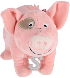 Bambolino Toys knuffel Sebastiaan varken 22 cm Fien en Teun pluche