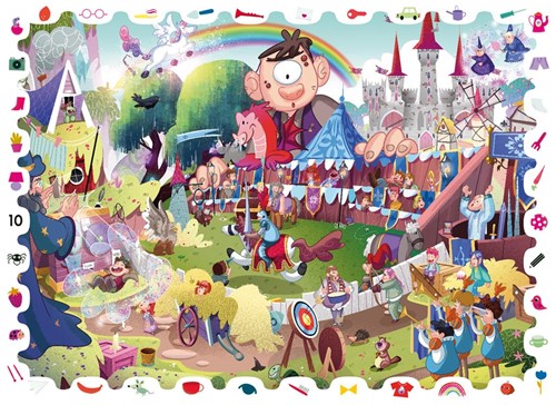 LUDATTICA Puzzel - Fantasie-3