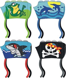 Knoop Kites vlieger mini parafoil met lijn 42x30cm kleurrijk speelgoed