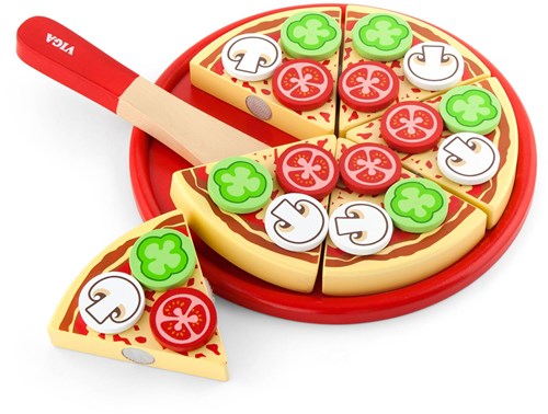 Viga Toys Snijset - pizza vegetarisch